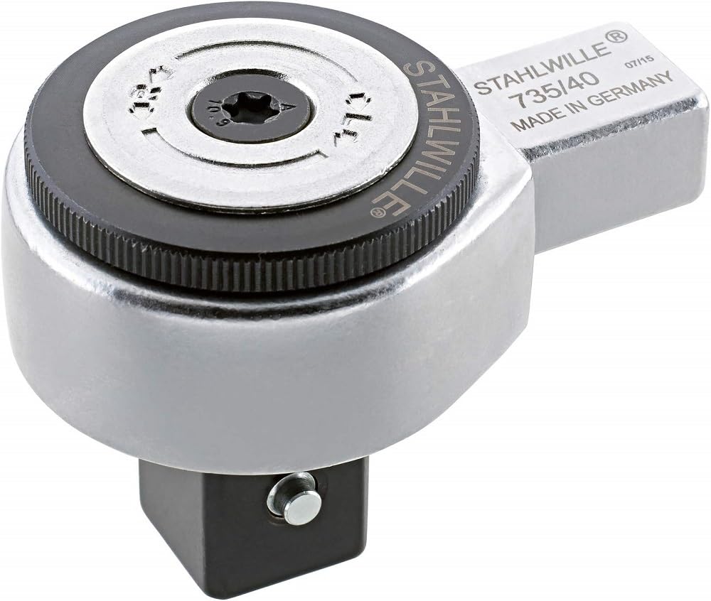 Stahlwille 735/40 "735" Drive Ratchet Insert Tool, Silver/Black, 3/4-Inch - 14 x 18 mm
