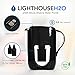 Lighthouse H2O Alkaline Water Pitcher - 3.5 Liter w/ Extra 6-Stage Filter