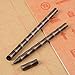 EKLOEN Bamboo Joint Solid Brass Pen, Bronze-coloured Sign Signature Pen Ballpoint Pen(01905B)