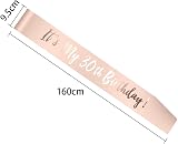 kuou Rose Gold 30th Birthday Satin Sash Party Belt 62 Inch view 3