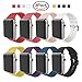 BMBEAR Compatible Apple Watch Band 38mm 42mm Soft Silicone Replacement iWatch Band for Apple Watch Series 3 Series 2 Series 1
