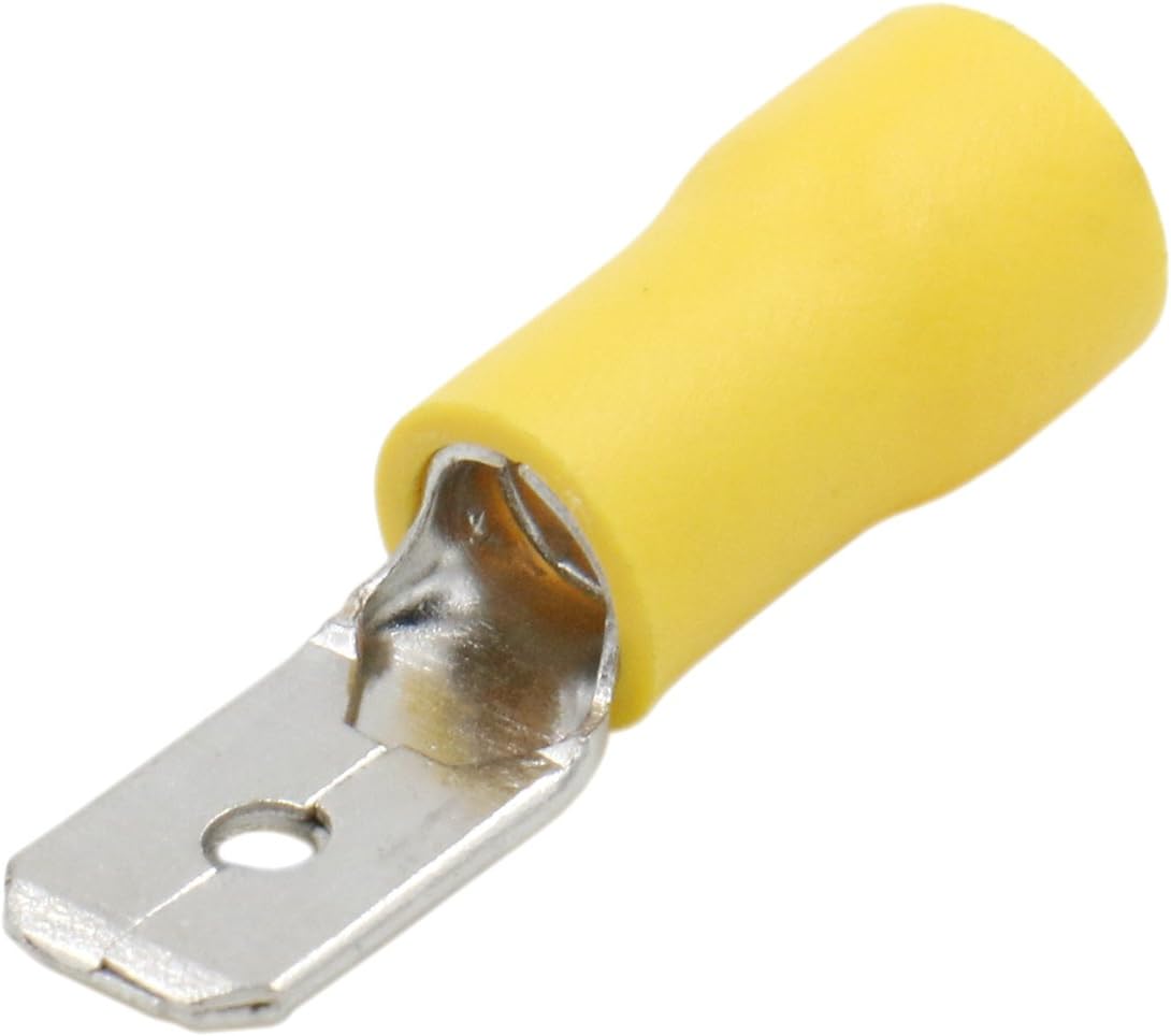 Heschen Male/Female Quick Disconnects Vinyl insulated, FDD5.5-250+MDD5.5-250, 6.3 x 0.8mm Cable Terminal - Image 4