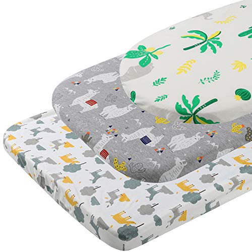 Fitted Sheet Set 3 Pack for Boys/Girls Super Soft Jersey