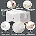 Knee Support Pillow for Men Women - Hip Sciatic Nerve Pillow - Leg Knee Surgery Contour Wedge Cushion - Back Pain Relief Pillow with Strap - Orthopedic Memory Foam Abduction for Side Sleepers