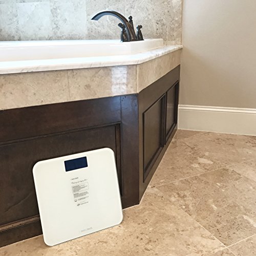 Innotech Digital Bathroom Scale with Easy-to-Read Backlit LCD