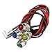 1 X 5 LED Indicator Light Lamp Pilot Dash Directional Car Vehicle Truck Boat