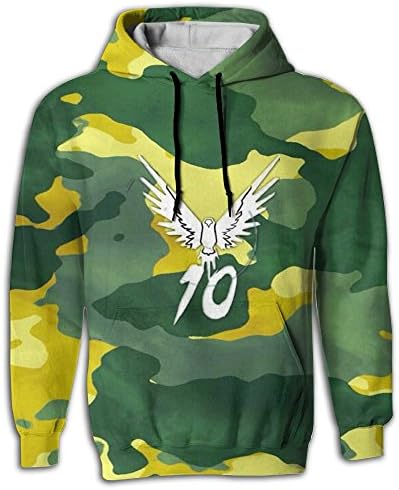 10 Num Logan Paul Bird Men's Hoodies Hooded Sweatshirt Pullover Pockets