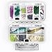 Goture Small Tackle Box, Waterproof Fishing Lure Boxes Tackle Box Bait Plastic Small Storage Case Accessories Containers Gray SMALL 6.3'' X 3.5'' X 1.7''