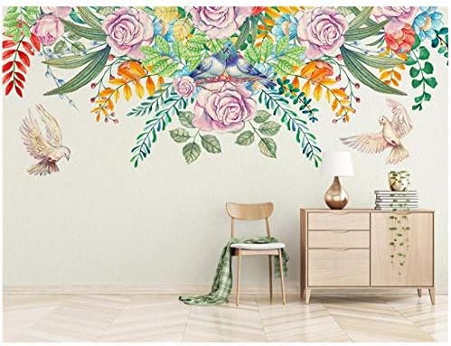 Gratuit Images Bvuygz Papier Peint Oiseaux Fleurs Moderne Peint A La Main Rural le plus cool par