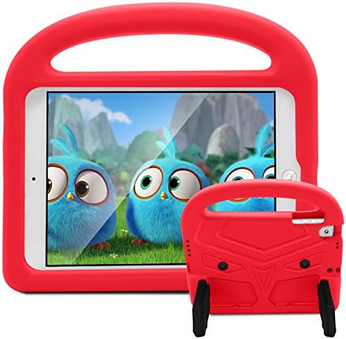 New iPad 9.7 2018/2017 Case - Huaup ShockProof Case Light Weight Handle Friendly Stand Kids Case for Apple iPad 5 th/6 th/Air 2/Air/Pro 9.7 inch (Red)