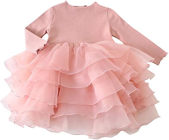 long sleeve tulle dress baby