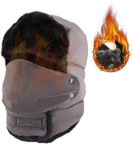 Winer Hat Face Mask - Dewang Russian Fashion Hat Outdoor Cap With Earflap