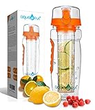 AquaFrut 32oz Fruit Infuser Water Bottle (Orange)