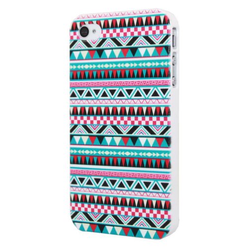 Luxury Figure Striped Colors Design Hard Back Bumper Case Cover for iPhone 4 4S