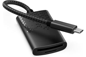 SD 4.0 Card Reader - UHS-II USB-C SD TF Card Reader, for MacBook iPad Android DSLR Camera, Micro SD Memory Card Adapter