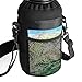 Highland Peak 64 oz Sleeve/Carrier with Paracord Survival Handle The Ultimate Bottle Holder - Attaches to Backpacks, Travel Gear - Fits HydroFlask, Yeti, Growlers, & Similar Thermos Bottles