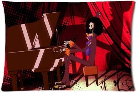 Amazon ブルック One Piece ワンピース 海賊王枕カバー ピローケース枕カバー両面 長方形ピローケース サイズ16x24インチ N0 44 枕カバー ピローケース オンライン通販