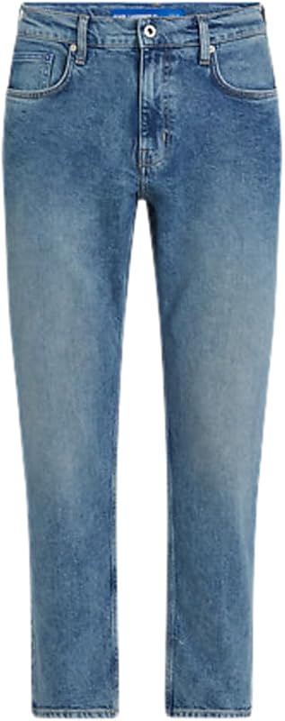 Uomo Tapered Denim Washed Blue 3630