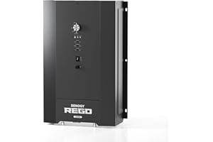 Renogy REGO 3000W 12V Pure Sine Wave HF Inverter Charger 50A 120/240VAC Split-Phase Applications with Built-in Bluetooth for DC Home APP 6000W Continuous Output 9000W Peak Power Light Weight