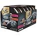 Sheba Perfect Portions Wet Cat Food Pate Savory Chicken Entree and with Sustainable Salmon Variety Pack, 2.6 oz. Twin-Pack Trays (6 Count, 12 Servings) (Pack of 2)