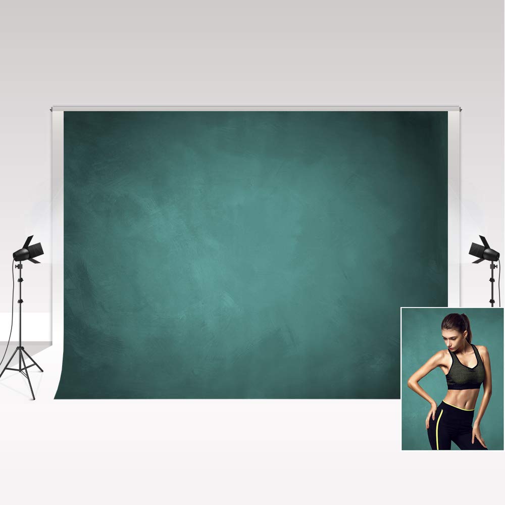 Kate Studio Backdrop 2.2x1.5m Dark Green Abstract Textured Backdrops for Photography Retro Green Portrait Photo Background for Newborn Shooting