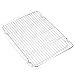 Wildone Baking Sheet Set, Stainless Steel Non-stick Cookie Pan with Cooling Rack & Silicone Mat, Size 16 x 12 x 1 inch, Oven Safe & Non Toxic - Set of 3