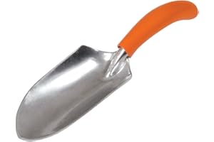 A.M. Leonard No-Blister Trowel, Aluminum Garden Trowel, Ergonomic Handle