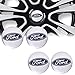 4PCS 56.5mm 2.2'' Auto Car Sticker Wheel Center Hub Cap Logo Aluminium fit for Ford