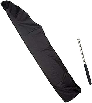 Amazon フェリモア パラソルカバー ハンギングパラソル用 ガーデンパラソル 撥水 防水 紫外線 風対策 ブラック パラソル