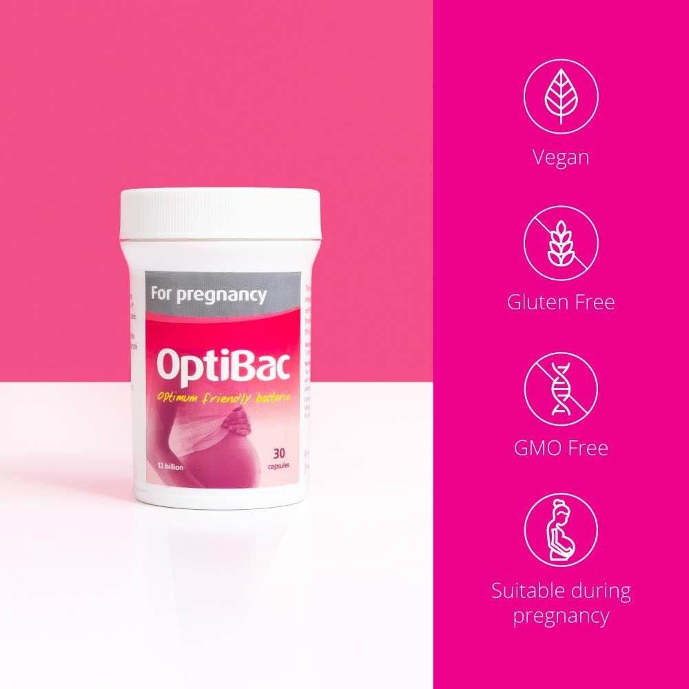 Optibac Probiotics Pregnancy, Most Researched Pregnancy Probiotics, Also for Breastfeeding & Post Birth - Image 5
