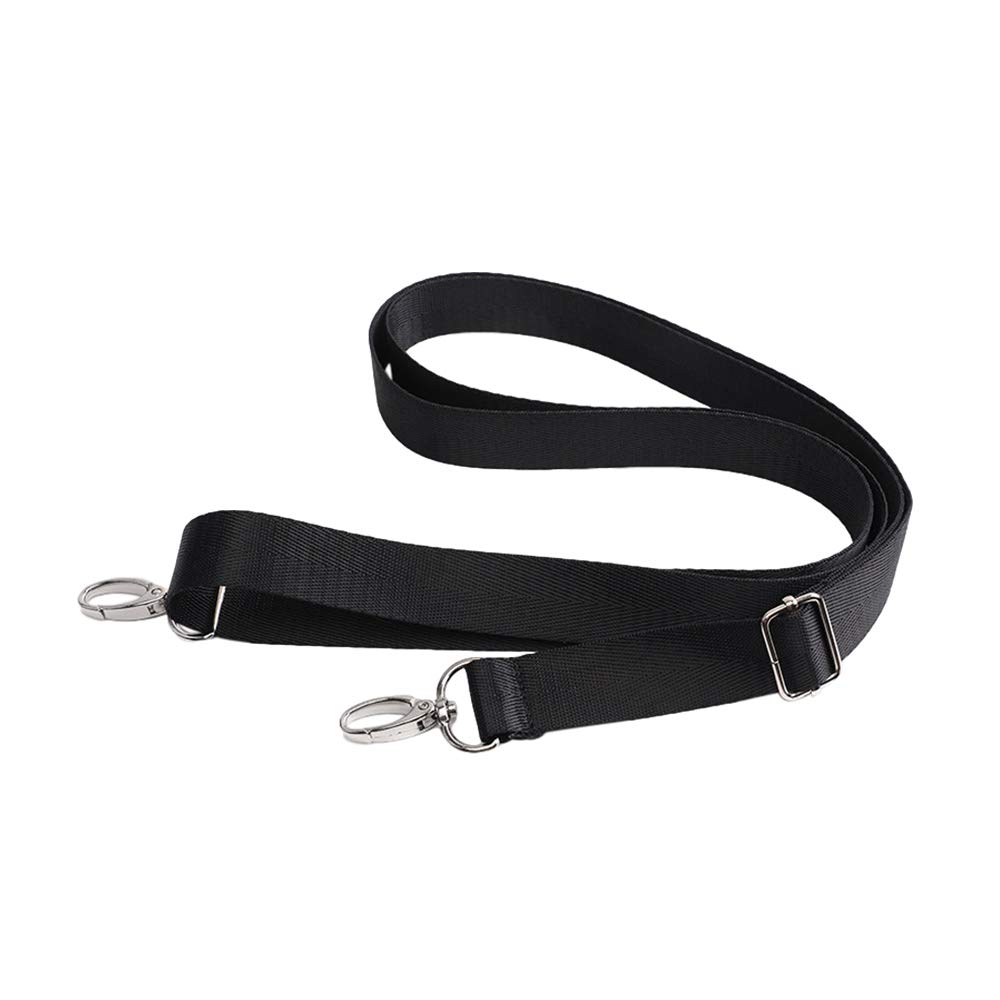 Photo 1 of 1 Inch Nylon Shoulder Bag Belt Crossbody Replacement Adjustable Straps for Laptop Case Briefcase Handbag Camera Pet Bag (Black)