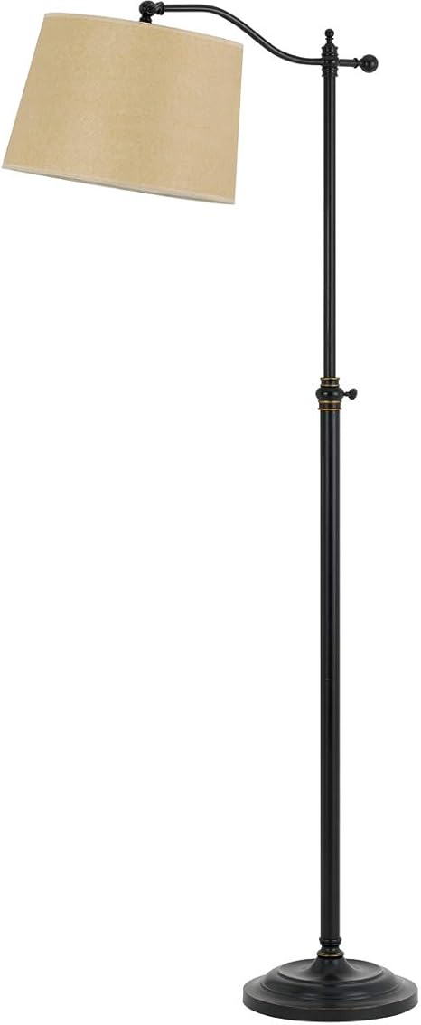 Floor Lamps 1 Light Fixture With Dark Bronze Finish Metal Material