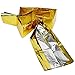 GPS G-6831 Emergency Foil Silver & Gold Mylar Thermal Blanket, 62″ Length x 82″ Width (Pack of 10)thumb 2