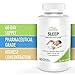 Sleeping Pills - 60 Veggie Caps - 5 mg Melatonin Sleep Aid - Easy Sleep Cycle Regulation for Soothing and Calming Sleep, Non-Prescription Supplement, Pharmaceutical Grade (2 Month Supply)