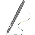 MoKo Holder Case Compatible with Apple Pencil 2nd Generation, Retractable Protective Apple Pencil Cover with Sturdy Clip, Hard PC Apple Pencil Case, Support Double-Tap, Dark Gray