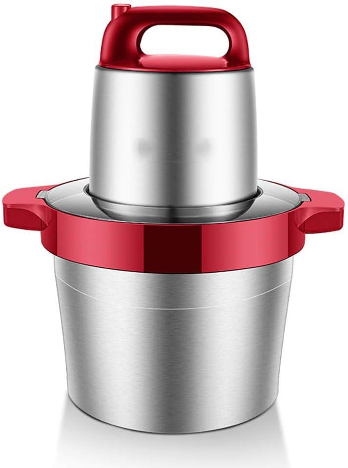 TJLbb 6L Large Capacity Meat Grinder - Commercial Household Electric Meat Stirrermeat Grinder Stainless Steel