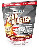 Thetford Corp White 1.6 oz 96527 Blaster Holding Tank Cleaner-4-Pack 1.6 oz. Pouches, 4 Pack