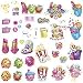39 New SHOPKINS WALL DECALS Kids Toys Stickers Peel and Stick Removable Decor