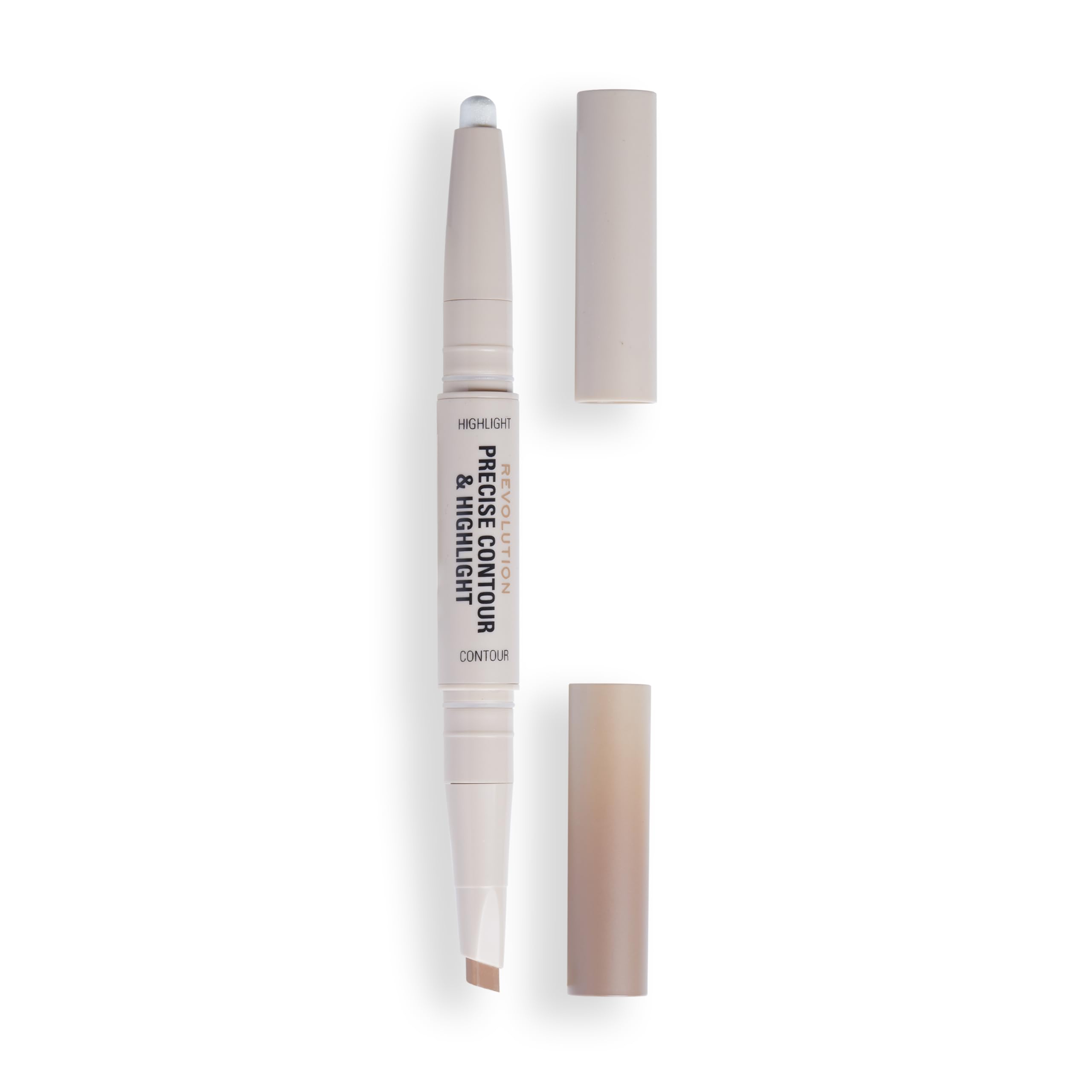 Revolution Beauty, Precise Contour & Highlight Stick, All-In-One Face Makeup Product, Highly Blendable with Matte Finish, Vegan & Cruelty-Free, Medium