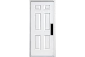 Deck the Door Decor | Door Push Plate - 3M Adhesive Mount - Multiple Sizes & Finishes (Satin Black, 3 x 12)