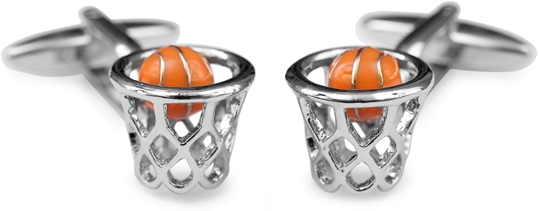 SoloGemelos - Gemelos Canasta Y Balon De Baloncesto - Naranja ...