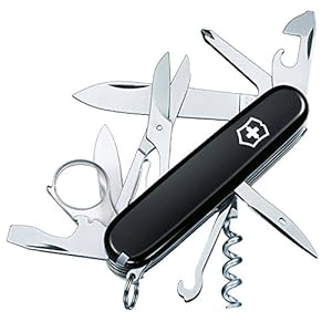 Victorinox Black Swiss Army Knife (1.6703.3)