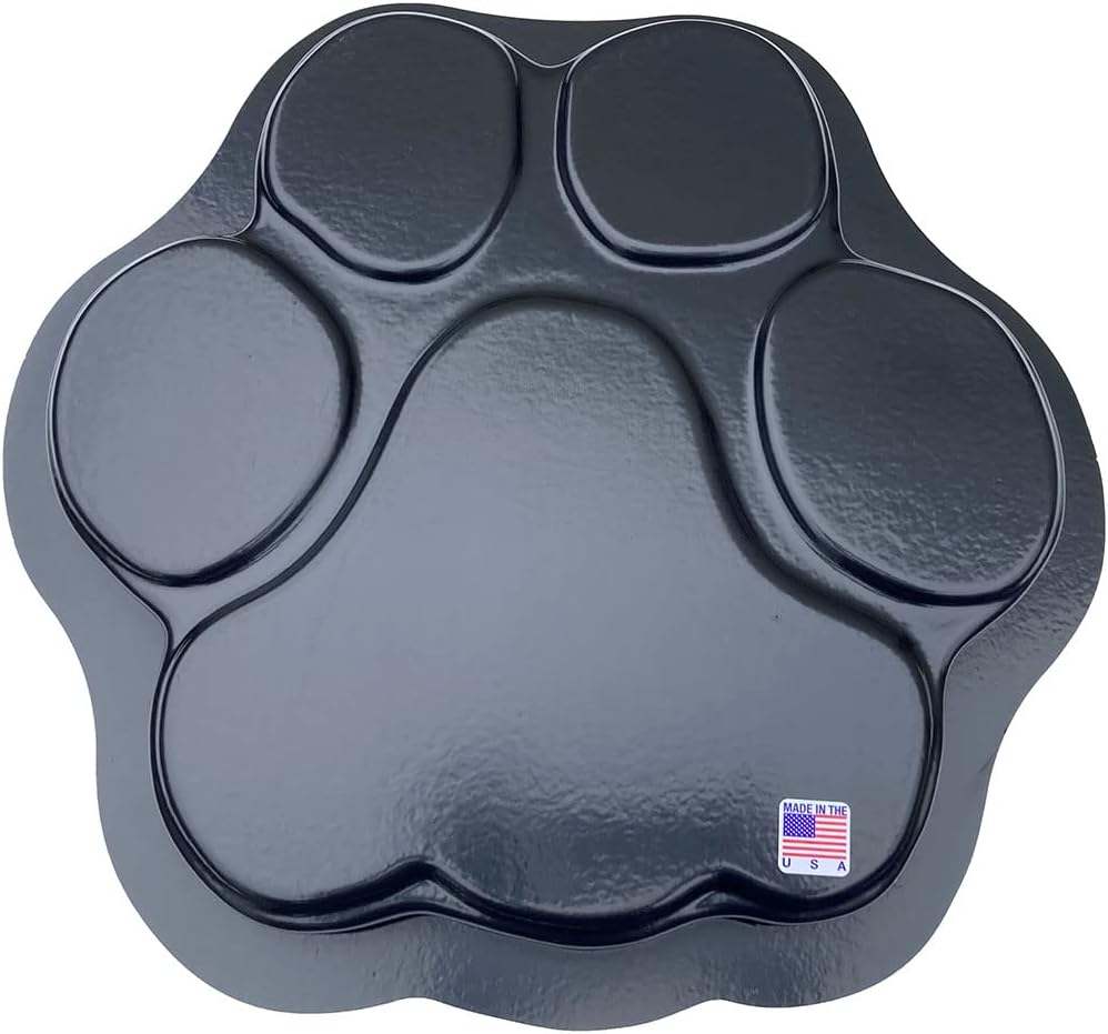Hardscaping Materials - AUTUMN Made in USA Paw Print Mold, Dog Cat Paw Print Stepping Stone Mold, Dog Paw Mold, Concrete Cement Mold, Paw Print Garden Decor Mold, Textured Mold for Non-Slip Stepping Stones, 16 in