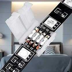 WENHSIN 10Packs 4-Pin RGB LED Light Strip