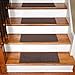 StepBasic Non-Slip Rubber Backing Resistant Carpet Stair Gripper Set of 7 - Brown ( 8.5