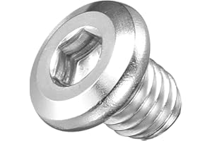 METALLIXITY Flat Head Hex Socket Cap Screws Bolts(M8-1.25x8) 20Pcs, 304 Stainless Steel Hex Socket Furniture Bolts Screws - f
