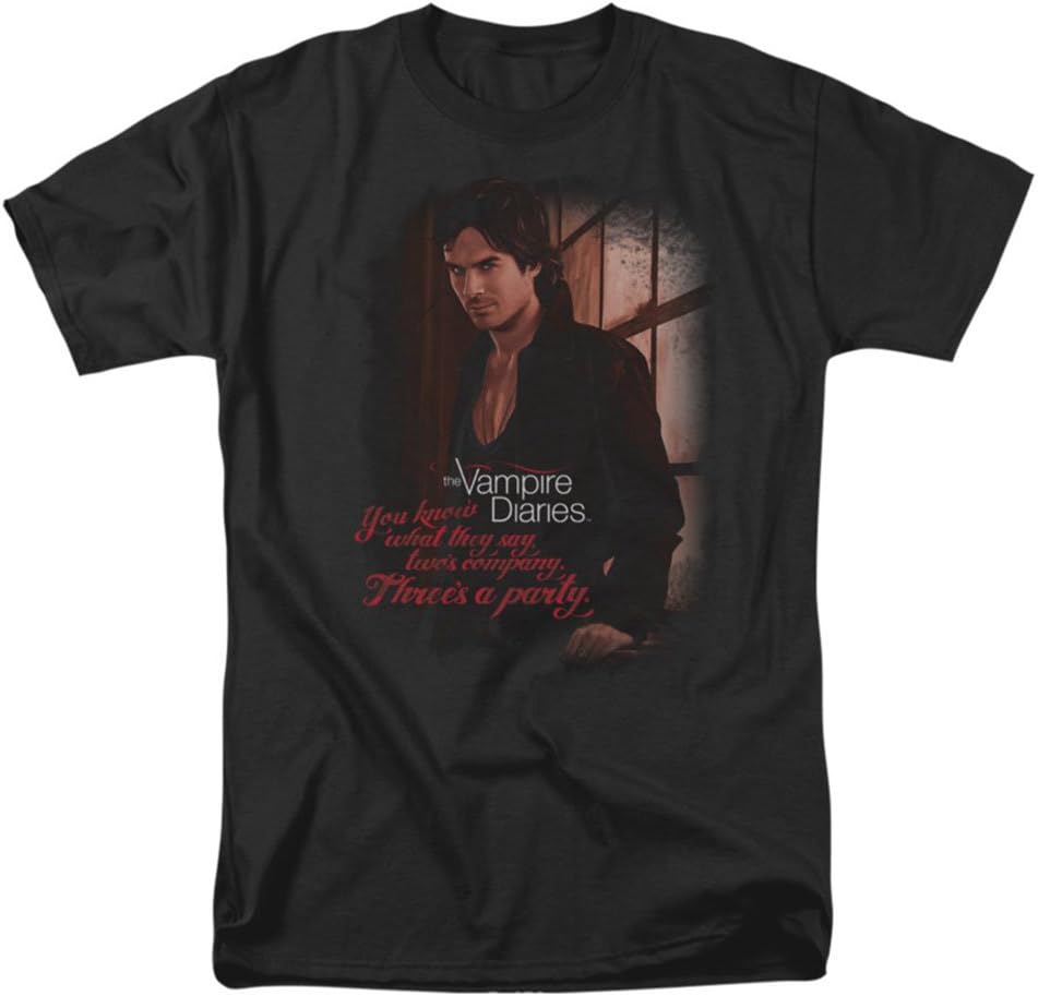 The Vampire Diaries - Threes A Party T-Shirt Size M