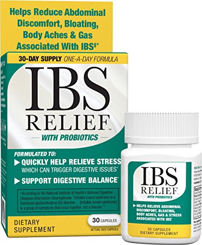 Ibs relief - peppermint-free probiotic supplement for d…