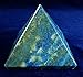 Large Lapis Lazuli Chakra Spiritual Healing Crystal Gem Pyramid Large 50 mm Base Beverly Oaks Exclusive COA