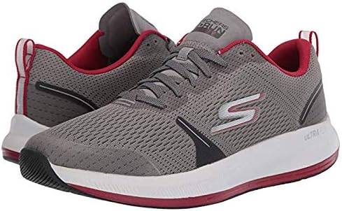 スケッチャーズ メンズスニーカー 靴 シューズ 通常便なら送料無料 Go Run Pulse Grey Red Medium 並行輸入品 12 5 D